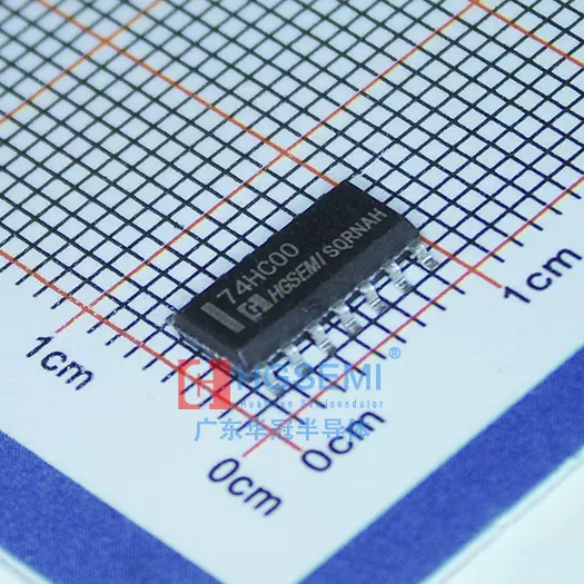 HGSEMI(华冠)  74HC00M/TR  SOP-14