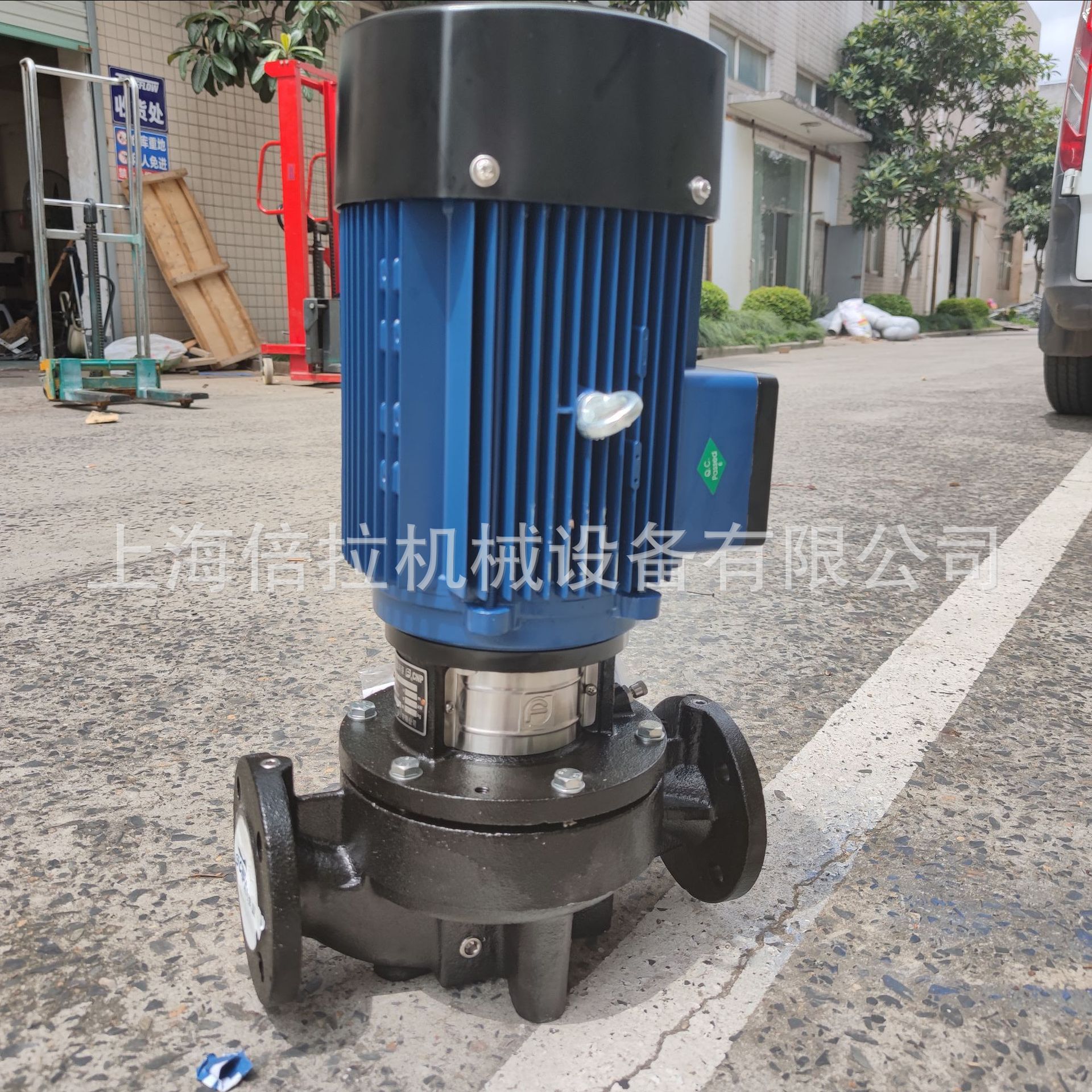 立式增压管道泵TD200-50/4冷却水循环泵铸铁材质