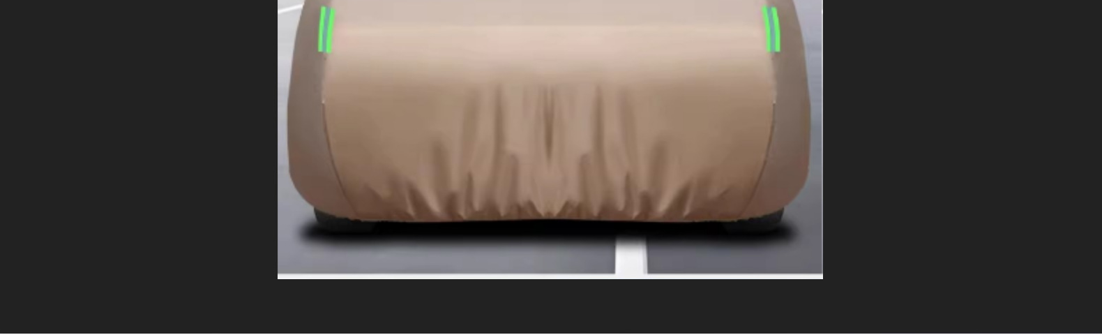 Car Cover in Stock, Cross-Border Model, Oxford Fabric with Fleece Lining, Sun Protection, Waterproof, Heat Insulation, Full Car Cover for All Seasons, Woven Fabric