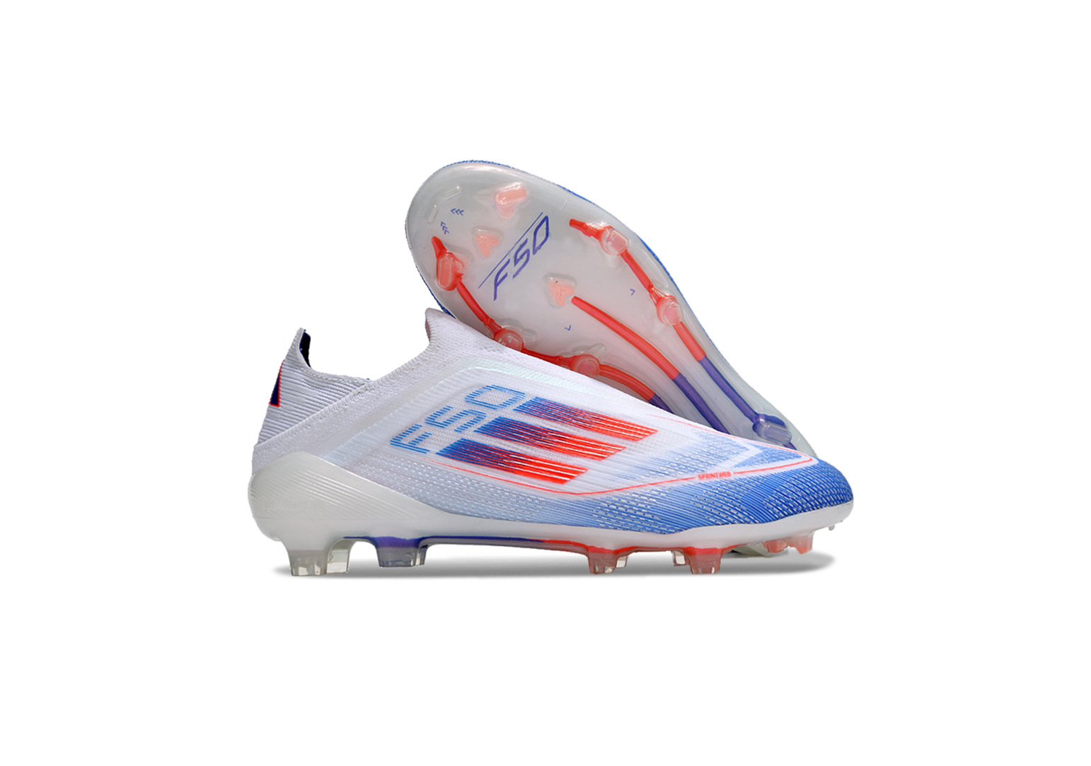 Comercio exterior transfronterizo al por mayor serie X fg clavos sin cordones zapatos de fútbol hombre zapatos de cable transpirables cómodos