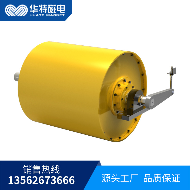 永磁干式大块磁选机  筒式磁选机 干式筒式磁选机 永磁筒式磁选机