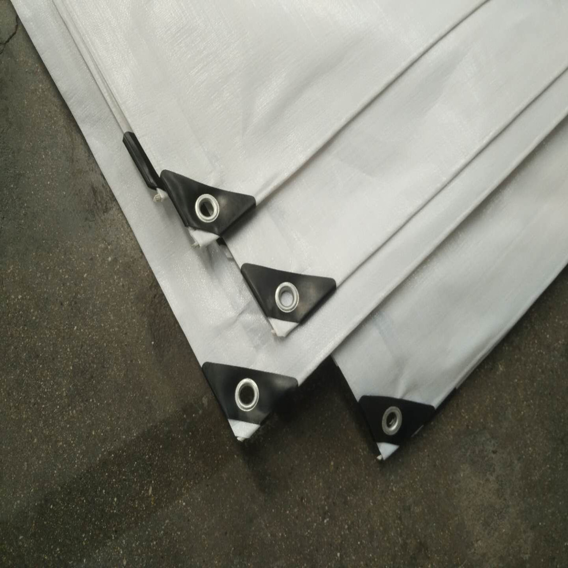 pe篷布特白全新料加厚耐磨双面覆膜防晒防雨定制加工生产厂家直销