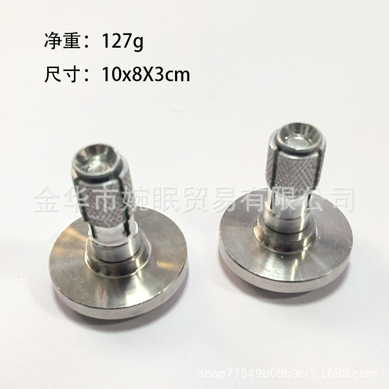 Off-road motorcycle modified stainless steel handlebar end caps, decorative handle plugs, anti-fall tips, universal accessories