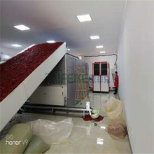 干辣椒段网带式烘干机 辣椒碎连续式干燥设备 小米椒全自动烘干线