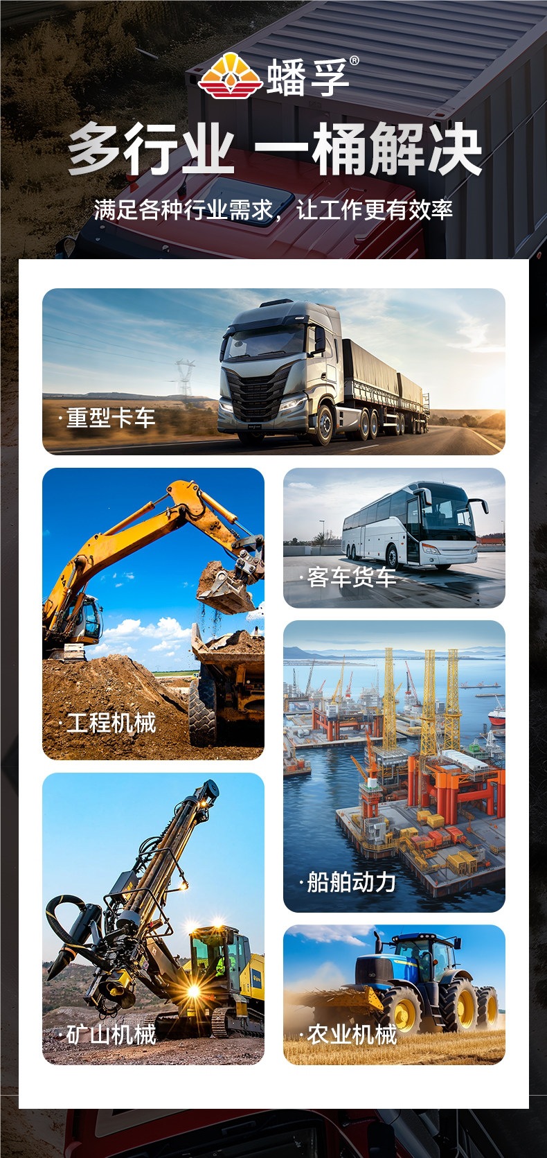 Genuine diesel engine oil for trucks, generators, single-cylinder micro-tillers, 15W-40 oil, fully synthetic lubricant