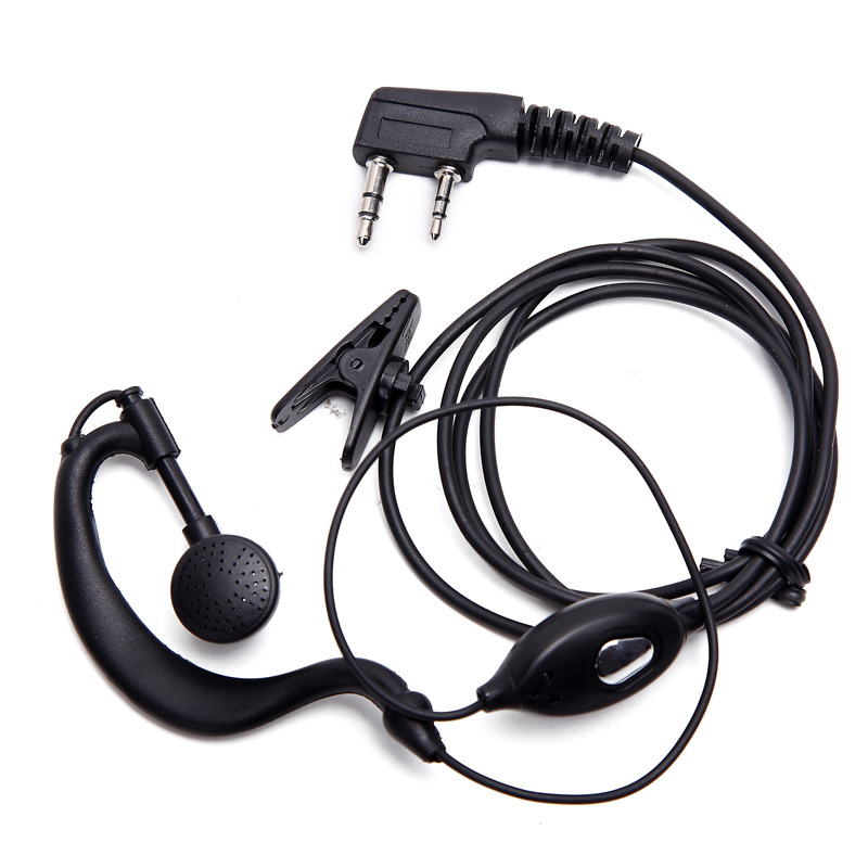 Baofeng walkie-talkie auricular baofeng BF-888S BF-UV5R walkie-talkie auricular cable universal 992 lentejuelas colgantes