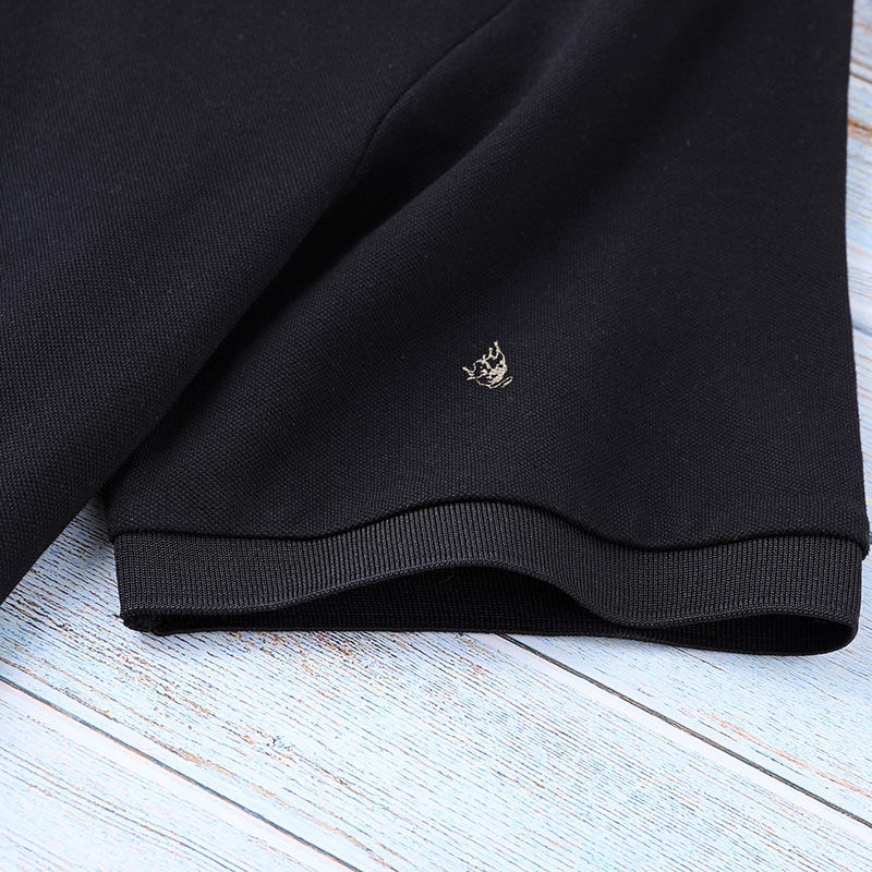 Polos de manga corta para hombre Spot Golf, verano europeo y americano, nueva solapa de negocios, camiseta publicitaria de talla grande Paul