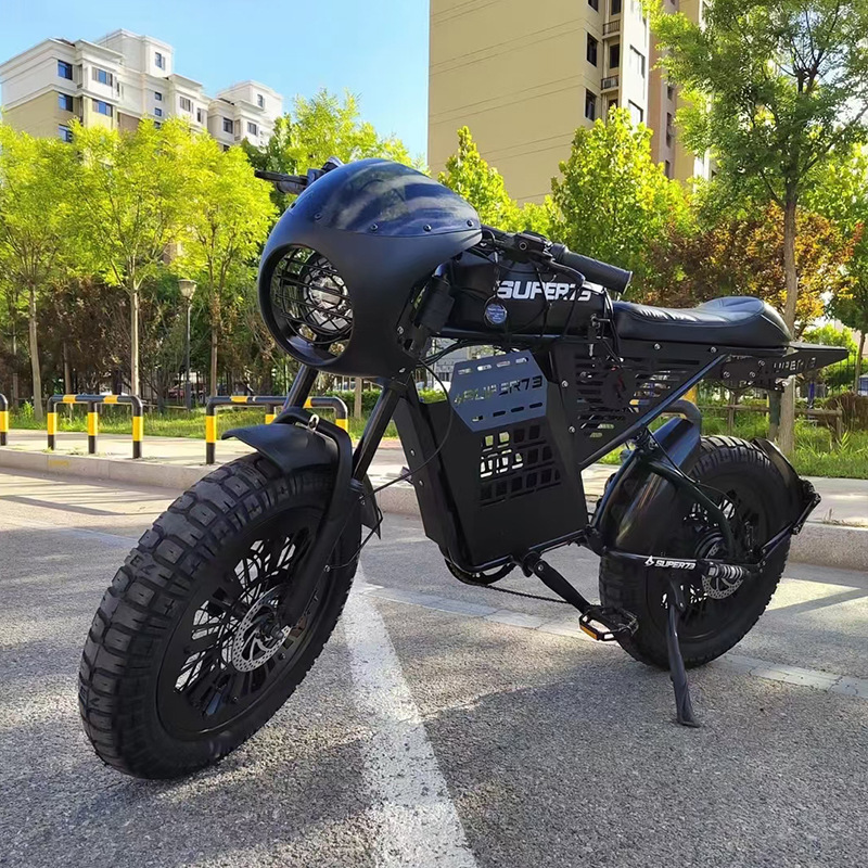 20-inch electric car Mountain bike off-road power lithium battery small scooter Beach Motorcycle battery car speed change