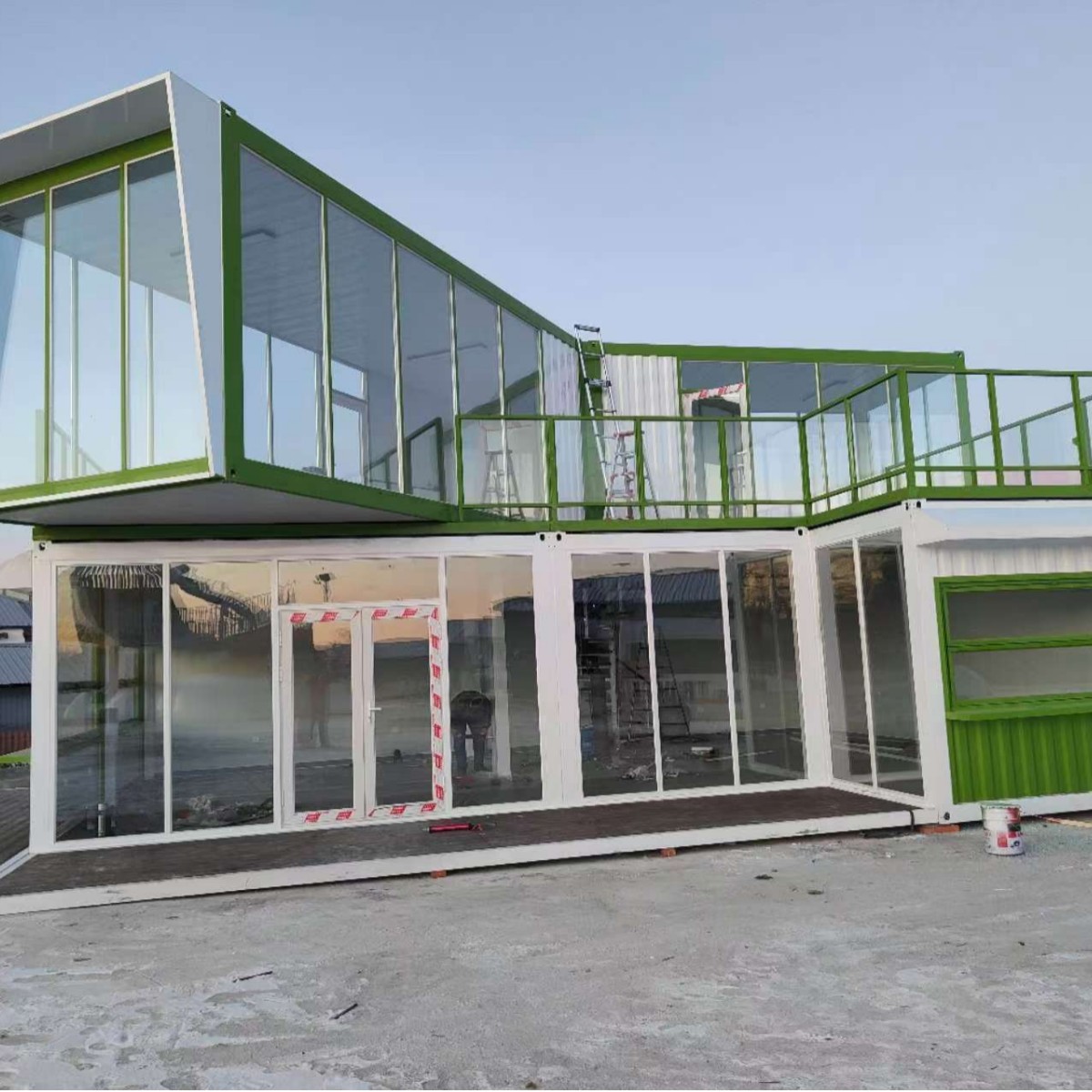 Creative Container Park Scenic Spot Mobile Internet Red B & B Plaza Tienda móvil Sala móvil al aire libre