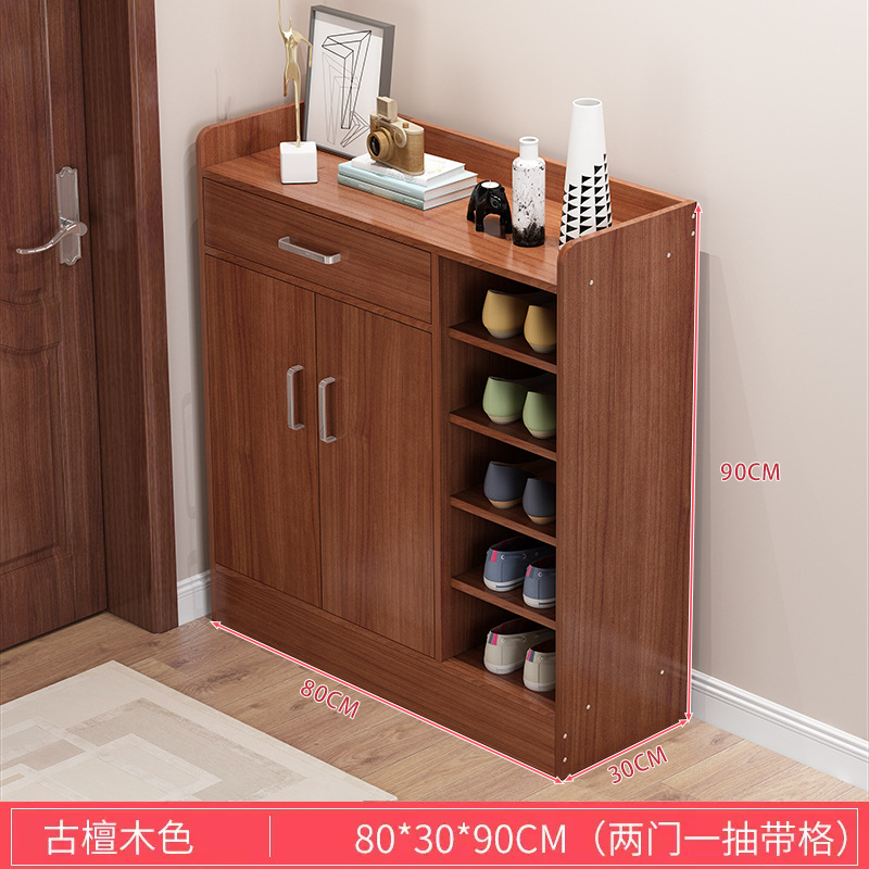 Fuera del Gabinete de zapatos del corredor artefacto de almacenamiento de la puerta del hogar 2023 nuevo popular interior multicapa a prueba de polvo de gran capacidad Zapatero image 10