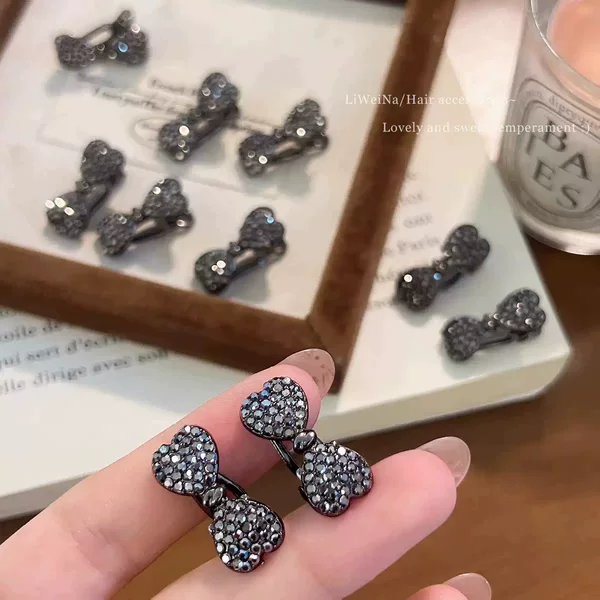 High-End and Exquisite Hair Clips for Side Bangs, Cute Small Clips for Forehead, Seamless Bobby Pins, Hair Accessories