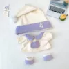 Purple home clothes (hat + clothes + shoes)