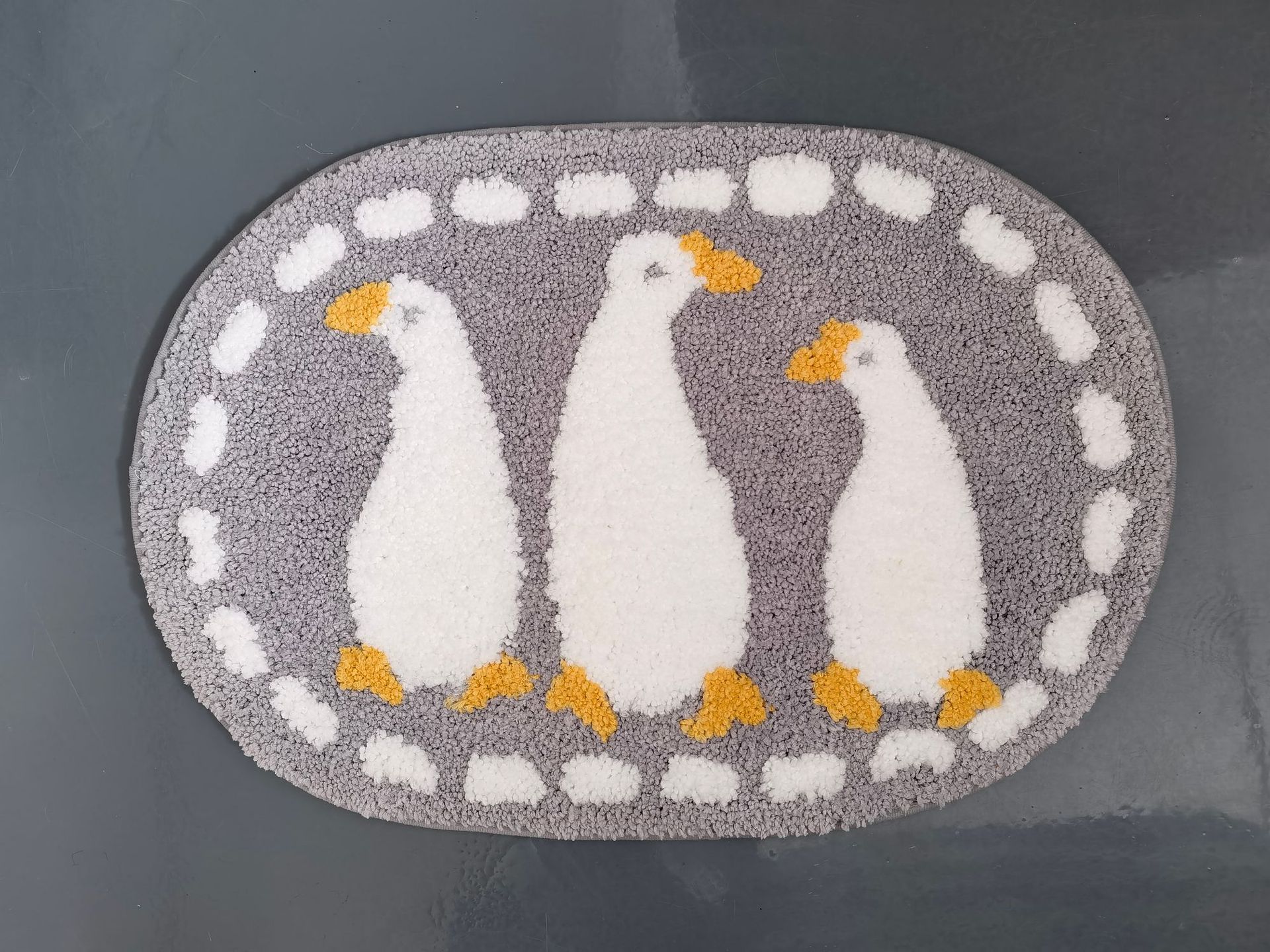 三只鸭 灰色 40X60 50X80