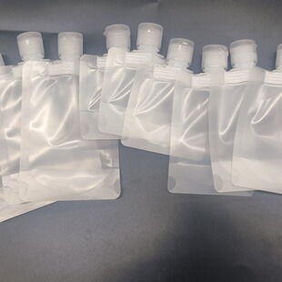 Manufacturer Customized Transparent Frosted Composite Bone Strip Self-Standing Zipper Bag Special-Shaped Die-Cut Bag Opp Matte Film Packaging Bag