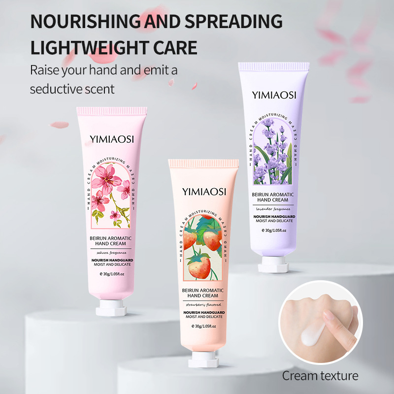 YIMIAOSI全英語ハンドクリーム30g対外貿易クロスボーダー専用handcream花の香りの果物ハンドクリーム|undefined