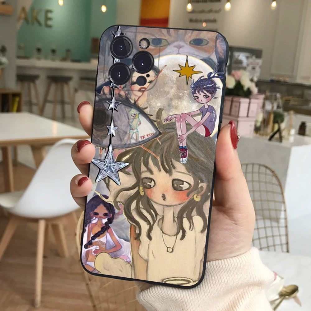 Совместимый чехол для Apple мобильного телефона Aya Takano чехол для iPhone 14 11 12 13 mini Pro ma