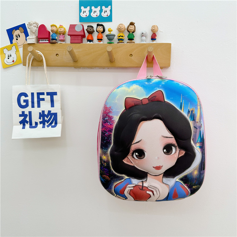 2024 nuevos niños de dibujos animados y niñas bebé Eva cáscara dura coreano lindo kindergarten mochila al por mayor