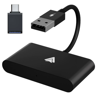 Simsiz CarPlay və Android Auto | Android Apple Auto Box - android-flat-black