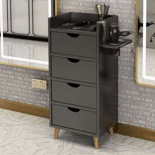 Hair Tool Cabinet with Lock Special Tool Table for Hair Salon Hair Salon Tool Car Drawer Type Mirror Table Cabinet for Hair Cutting