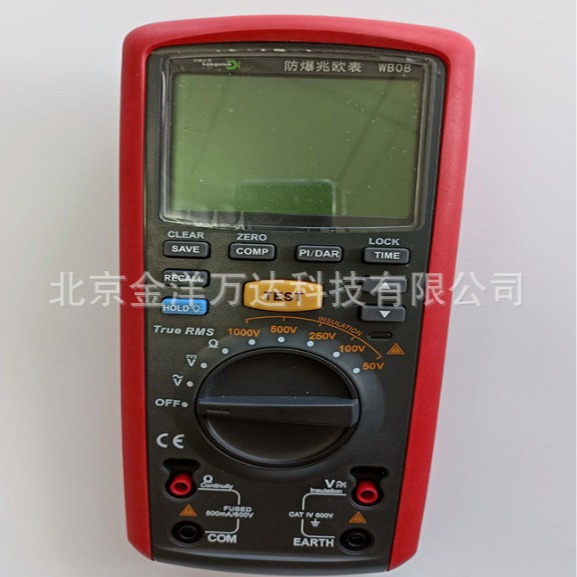 防爆数字兆欧表、防爆数字绝缘电阻测试仪 型号:WB08