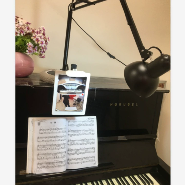 Музыка Baobeyin планшетный телефон пианино видео отражающий объектив защиты глаз лампа ленивый сетчатый кронштейн