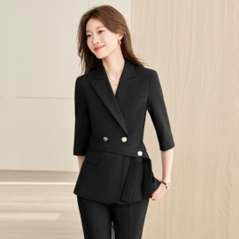 职业女裤套装;女式衬衫;小西装