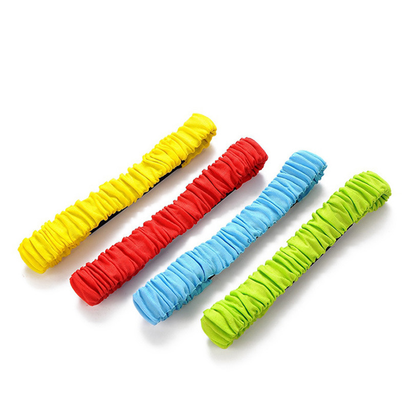 Two-Person Three-Legged Fun Activity Elastic Band Straps Team Game Props 2-Person 3-Legged Velcro Elastic Leggings