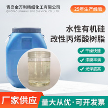 水性有机硅改性丙烯酸树脂自干低气味耐水耐候性佳光泽度