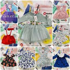 快时尚品牌patpat童装连衣裙杂款公主Patpat childrenswear dress