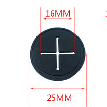 直径25mm圆形PVC穿线孔 十字出线口 USB/tapyC耳机孔胶章现货
