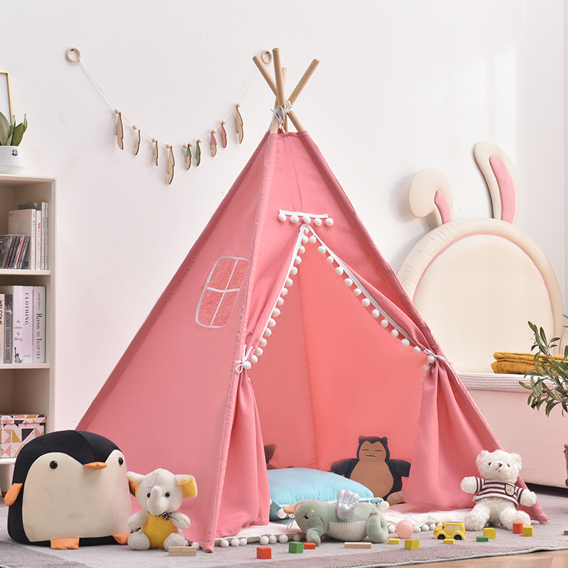 Tienda india para niños, casa de juegos interior para niños y niñas, pícnic al aire libre, salida, casa pequeña, sombrilla, tienda pequeña