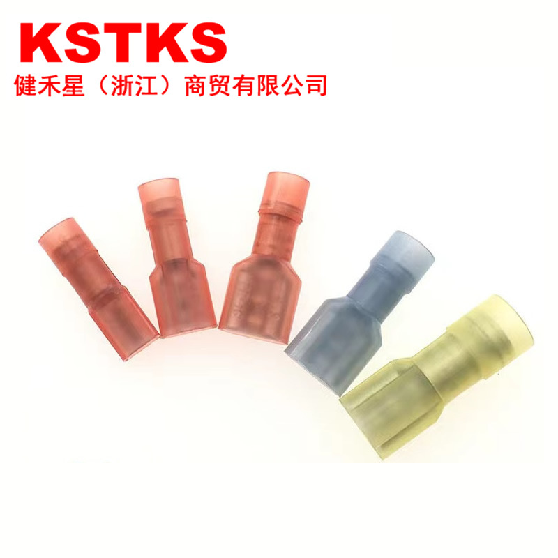 尼龙FDFNYD1-110/250/ 2.8/4.8/6.3插簧端子UL.尼龙铜端子