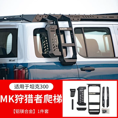 Luggage Rack Frame Tank Special — Roof rack - tank-300-mk-predator-side-ladderpassenger-side-including-small-expansion-board