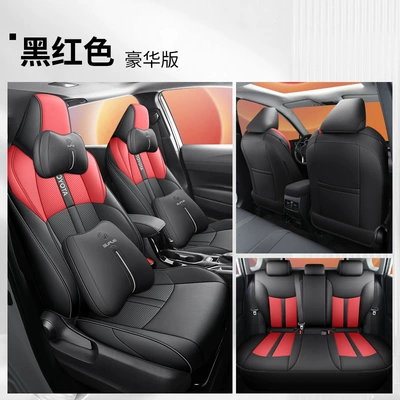 All Seasons Surrounded Special Five-seater – Modelə uyğun (Original) oturacaq örtükləri - black-red-deluxe-edition-remarks-model-year