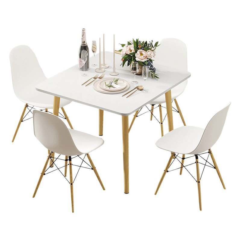 Стол для дома, небольшой квартиры, обеденный стол, простой магазин чая с молоком, журнальный столик, длинный простой обеденный стол, аренда, трансграничный стол