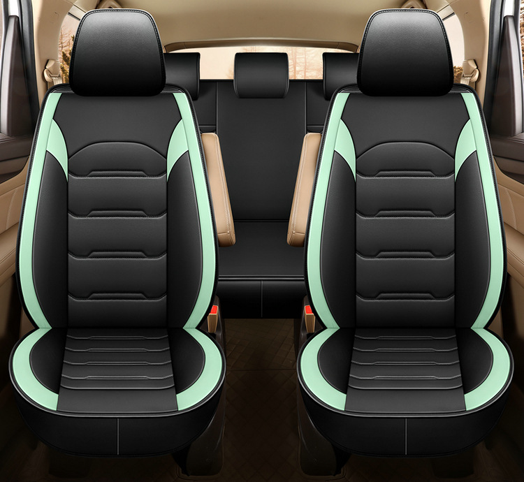 2025 New Full Leather Seven-Seater All-Season Car Seat Cushion