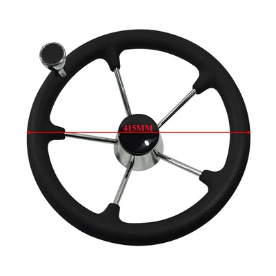 with grip for yacht, Sükan çarxları