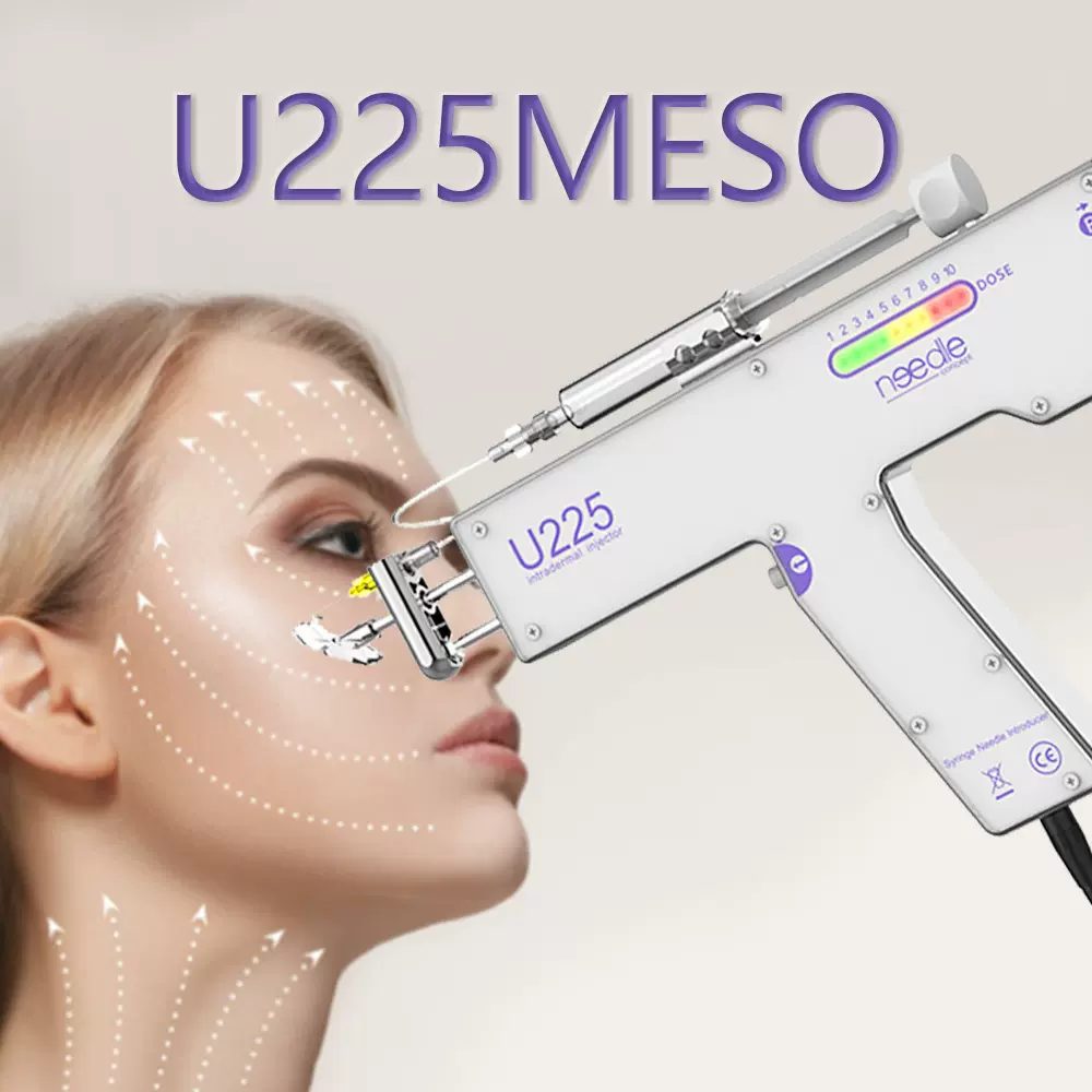 外贸款U225mesoderm新款美塑枪水光针暨大美塑美容仪器needlemeso