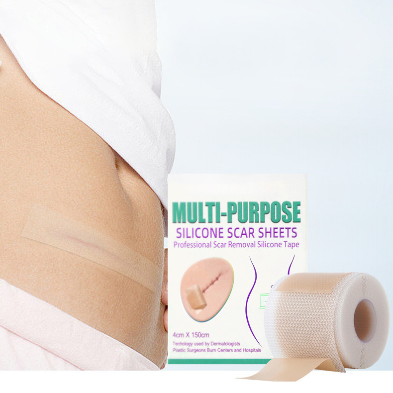 Cross-border non-standard silicone gel scar hidden patch fade silicone gel skin patch gel scar patch skin patch 4 *
