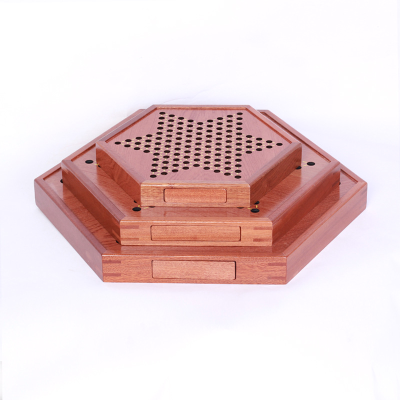 Fábrica directa damas de acrílico cuentas niños adultos educativos bala damas adulto de alta gama de madera Placa de Damas