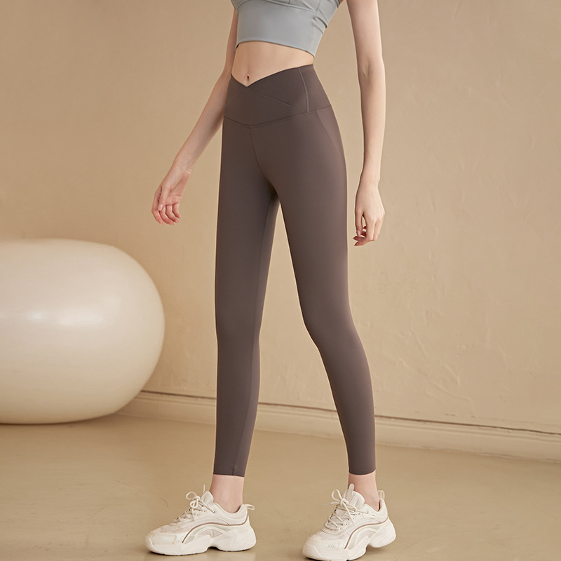 Women's Yoga Pants High Waist Hip Lift Tight Running Professional Sports Fitness Trousers Bottoming Barbie Pants Outer Wear Shark Pants