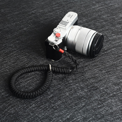 漫步驴B01圆款纯相机编织腕带多彩数码手带伞绳单反挂绳现货|ru