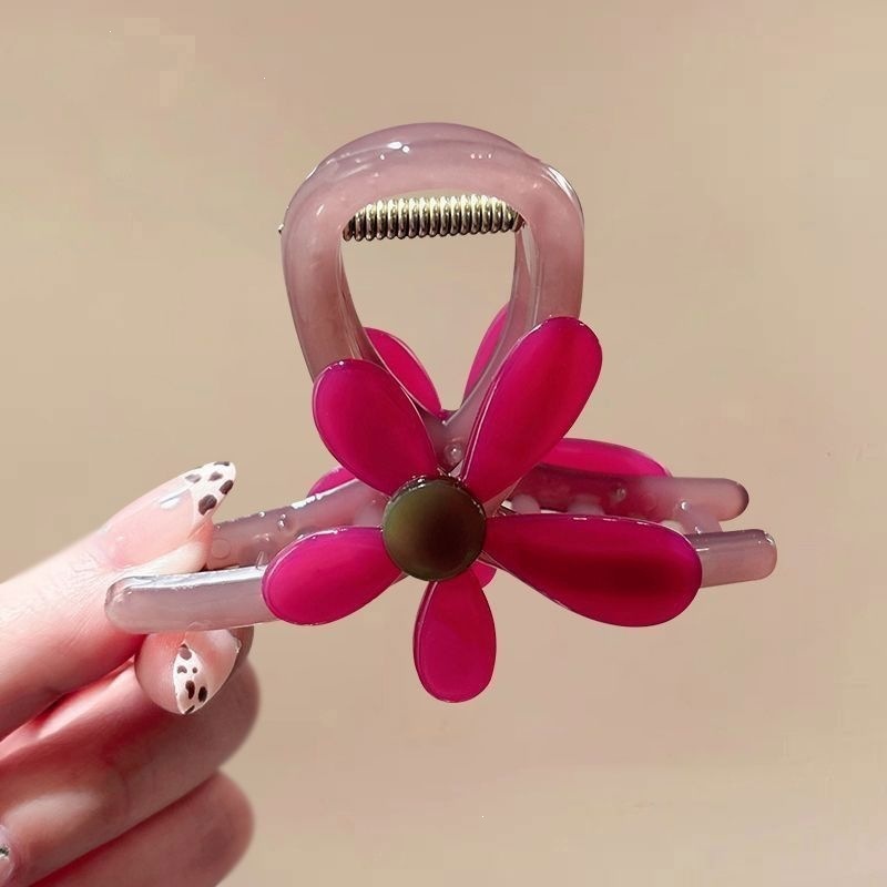 2026 nuevo clip de cabello ondulado clip de cabello de tiburón grande clip de cabello de mujer detrás de la cabeza de alta sensación clip de cabello accesorios para el cabello