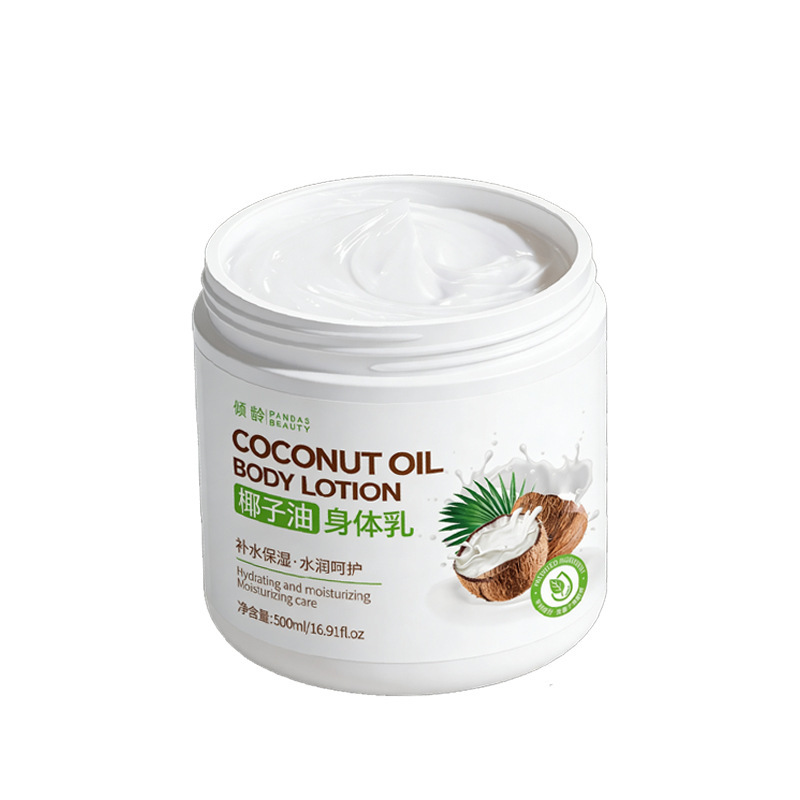 Humectante de aceite de coco suave humectante suave piel suave refrescante reparación de grietas secas fabricantes