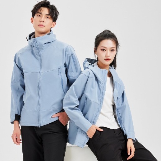 Dopamine Soft Shell Jacket for Women 2025 Tiktok Popular Workwear Jacket for Men Single Coat Mountaineering Thin Style