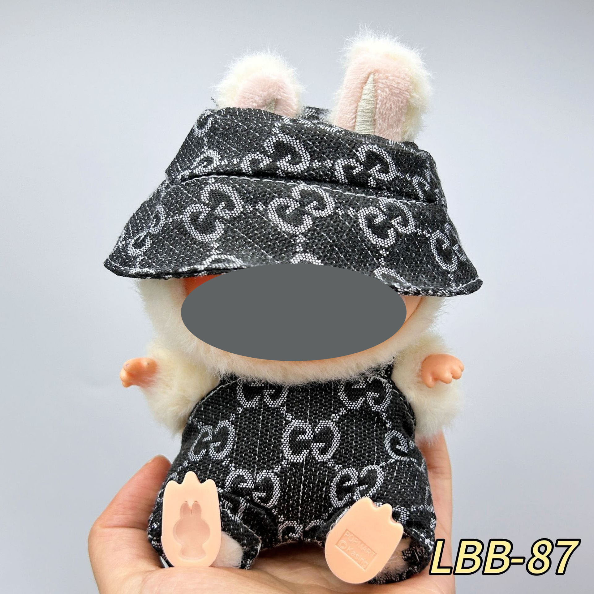 Liquidación de ropa: Conjunto de ropa de repuesto para muñecos de peluche Labubu de vinilo, de primera, segunda y tercera generación. image 74