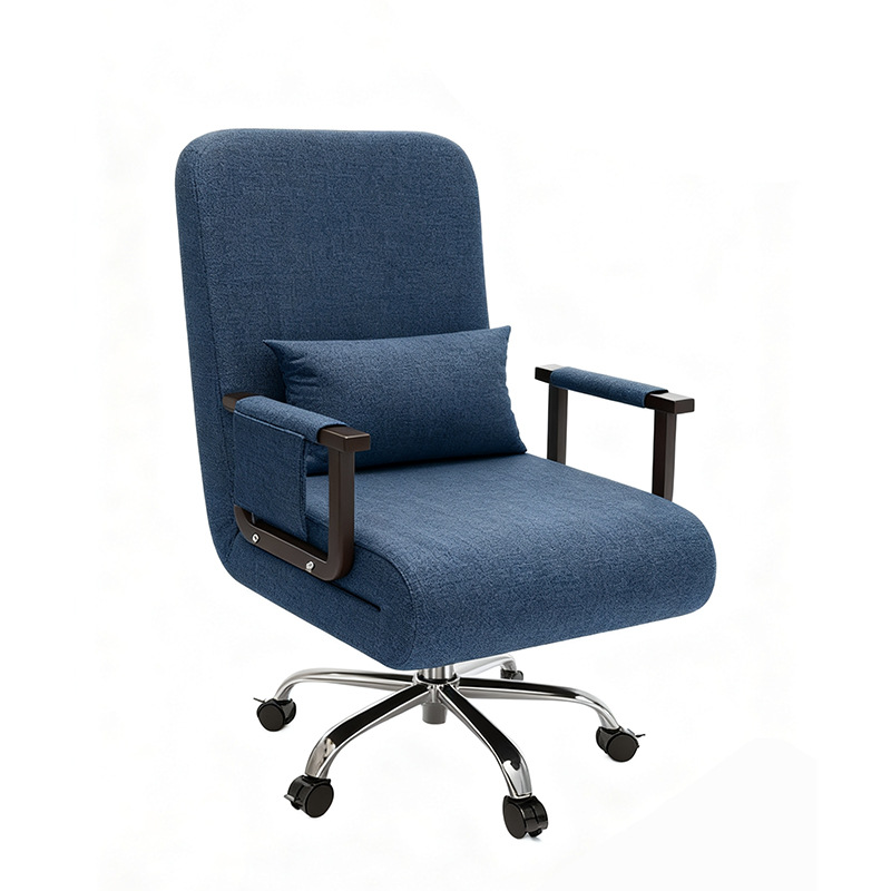 silla de oficina silla de almuerzo de oficina cama plegable ocio silla giratoria elevadora para una sola persona se puede sentar y acostarse silla de computadora perezosa
