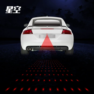 Fog lamp with Pattern Decorative Lantern Rear - starry-sky