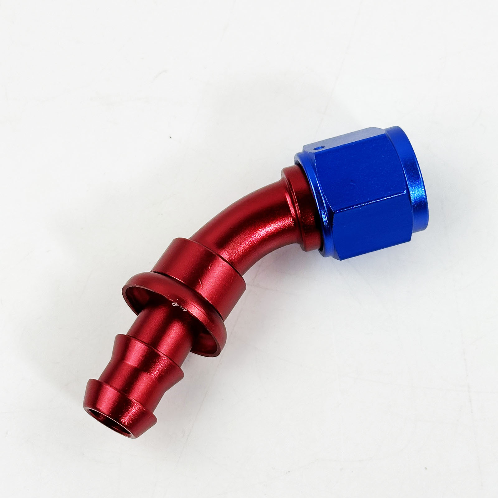 Upside-Down Fuel Hose An4-An12 Swivel Joint 0/45/90/180 Angle Cooler Hose Connector