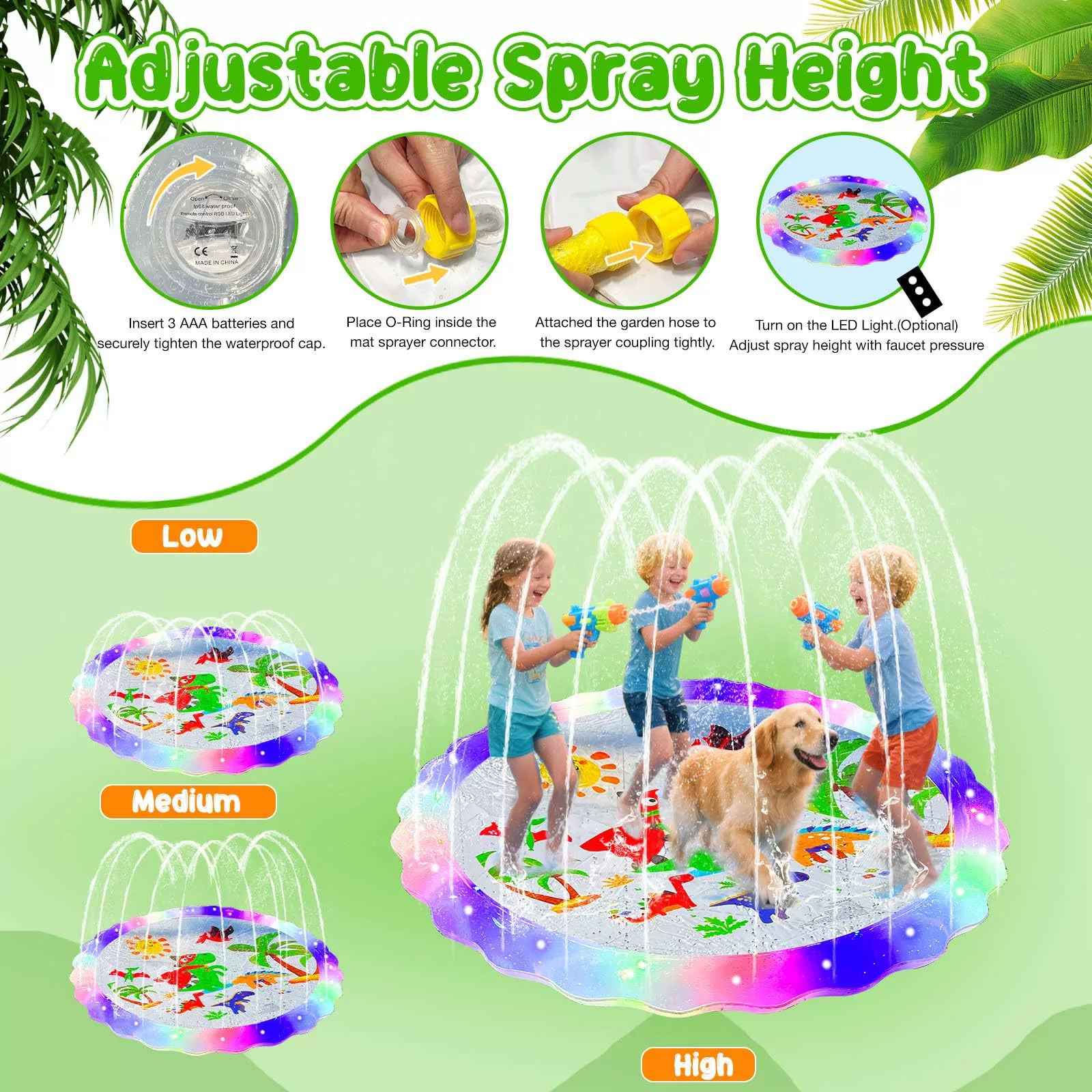 Waterproof toy play in water, Amazon